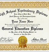 Image result for New Jersey GED Certificate