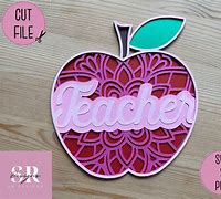 Image result for 1 Teacher Apple SVG