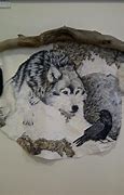 Image result for Wolf Screaming Drawing Oil Pastel