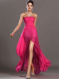 Image result for Hot Pink Evening Dress