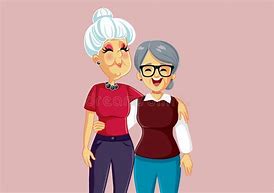 Image result for Kind Old Lady Cartoon