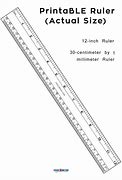 Image result for Life-Size Picture of Nine Inches On a Ruler