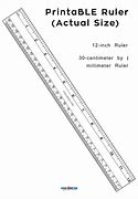Image result for mm Ruler Print