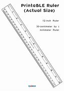 Image result for 1 Foot Ruler Measurements