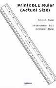 Image result for Online Ruler Actual Size 12 In