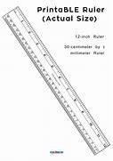 Image result for Free Pictures of Printable Picture of Ruler