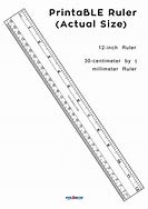 Image result for Inch Ruler Printable