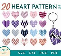 Image result for Heart Keychain SVG