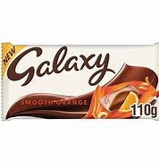 Image result for Galaxy Smooth Orange Milk Chocolate Bar
