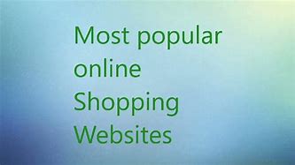 Image result for Most Popular Online Shopping Sites