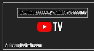 Image result for YouTube TV Login Account