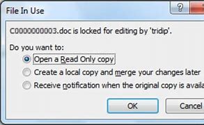 Image result for Open as Read-Only