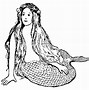 Image result for Vintage Mermaid Clip Art