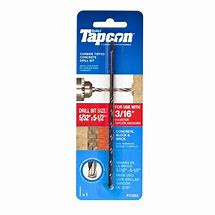 Image result for Tapcon Drill Bit Size Chart