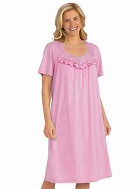 Image result for Cotton Nightgowns for Ladies