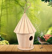 Image result for Wooden Bird Nest