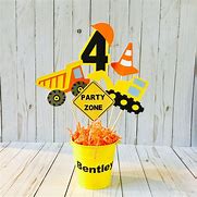 Image result for Construction 1st Birthday