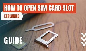 Image result for Open Sim Card Slot