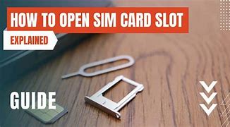 Image result for Open Sim Card Slot