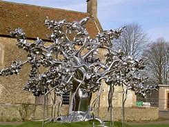 Image result for Metal Tree Sculpture Garden