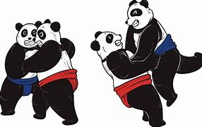 Image result for Panda Pictures Buff and Sumo