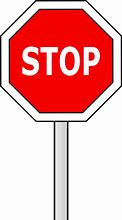 Image result for Stop Sign Clip Art SVG