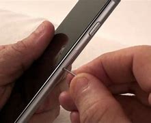 Image result for How to Put Sim Card in iPhone 6