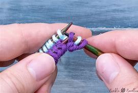 Image result for Invisible Cast On Method Knitting