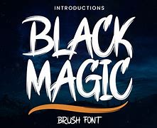 Image result for Black Magic Font