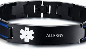 Image result for Rubber Medical Alert Bracelets