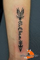 Image result for Arrow Kids Name Tattoos