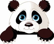 Image result for Panda Head Cartoon PNG