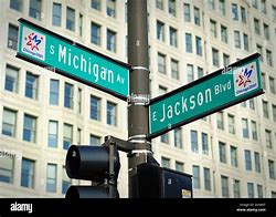 Image result for Michigan Ave Street Sign