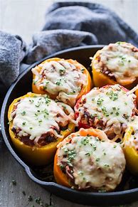 Image result for Vegetarian Stuffed Peppers