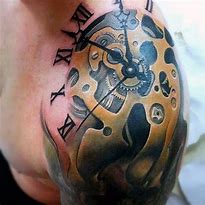 Image result for Mechanical Clock Tattoo