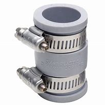Image result for PVC Flexible Pipe Coupling