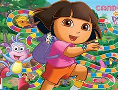 Image result for Dora the Explorer Candy Land Board Game