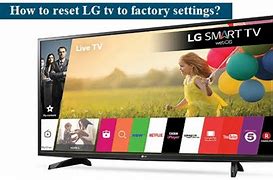 Image result for LG TV Reset Button Where