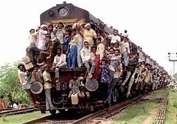 Image result for Indian Railway Local Train