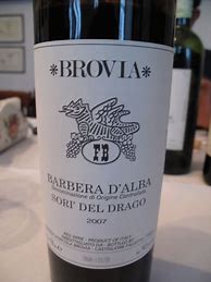 Image result for Fratelli Brovia Barbera d'Alba Sori del Drago