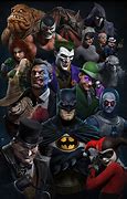 Image result for Batman and Villains Wallpaper