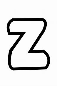Image result for Free Printable Alphabet Letter Z