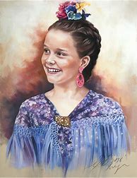 Image result for People Art Oil Pastel