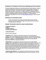 Image result for Termination Letter without Cause