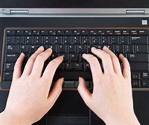 Image result for Laptop Hands Keyboard