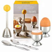 Image result for Soft Boiled Egg Cups and Spoons