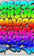 Image result for Cool Graffiti Alphabet Fonts