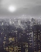 Image result for Bat Signal Gotham City Skyline