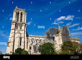 Image result for Notre Dame Interior After Fire
