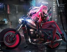 Image result for Zero Two On Motorcycle
